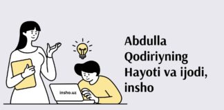 Abdulla Qodiriyning Hayoti va ijodi